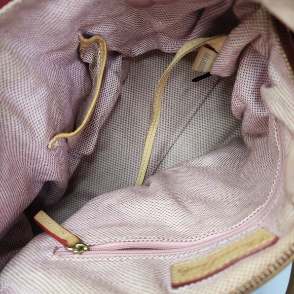 Dooney & Bourke Red Pebble Leather Bag - Picture 15 of 16